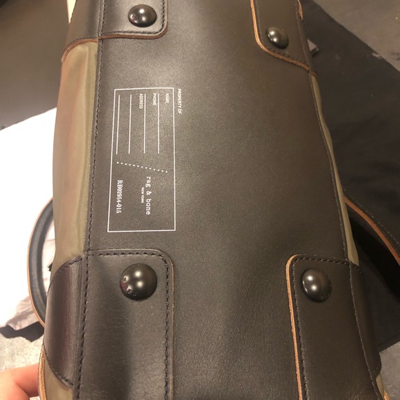 rag & bone | Bags | Rag Bone Olive Nylon Small Flight Satchel | Poshmark